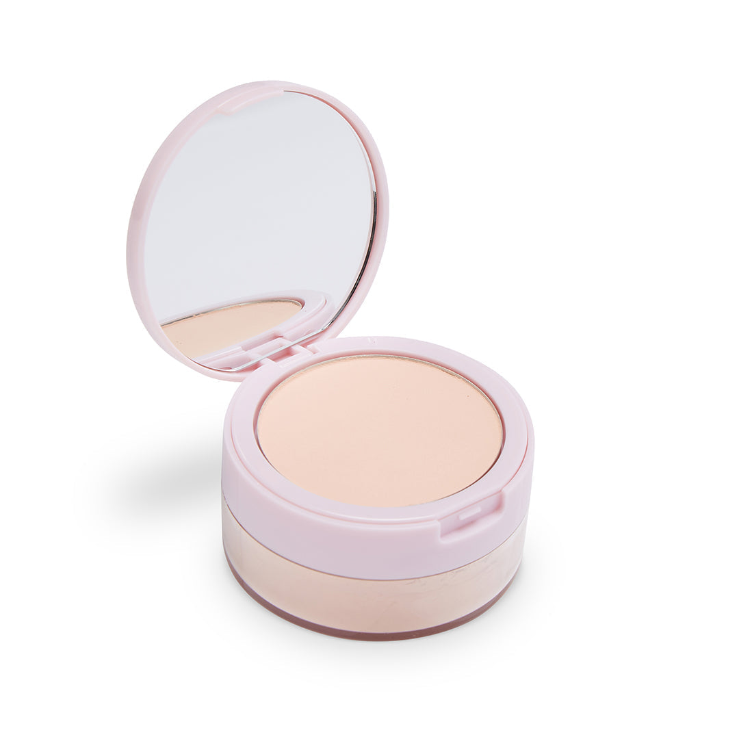 MINI SET & BRIGHTEN POWDER DUO - MARSHMALLOW